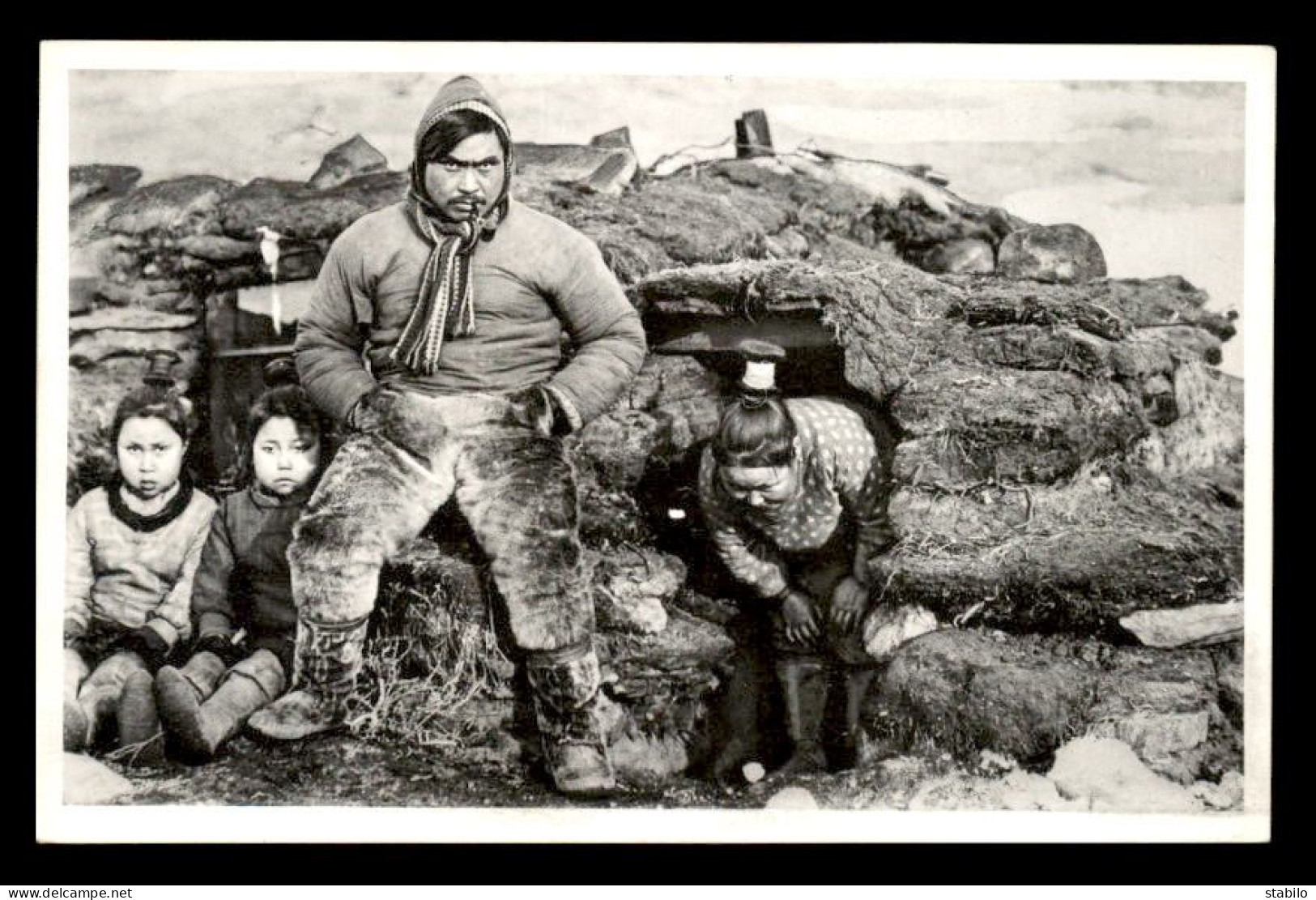 GROENLAND - MAISON D'HIVER