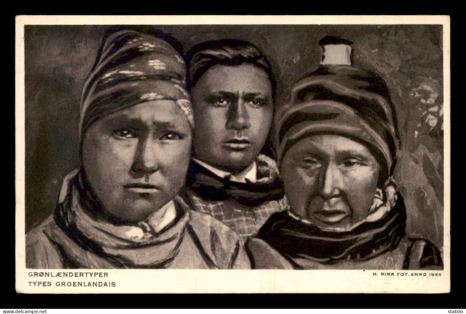 GROENLAND - TYPES GROENLANDAIS
