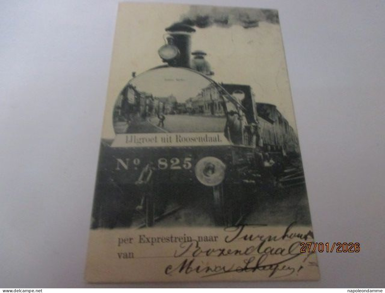 Groet uit Roosendaal, Trein