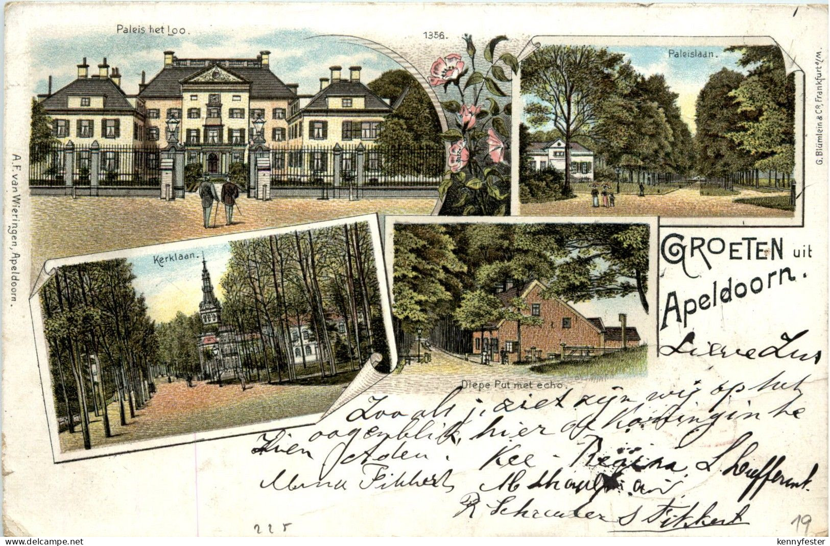 Groeten uit Apeldoorn - Litho