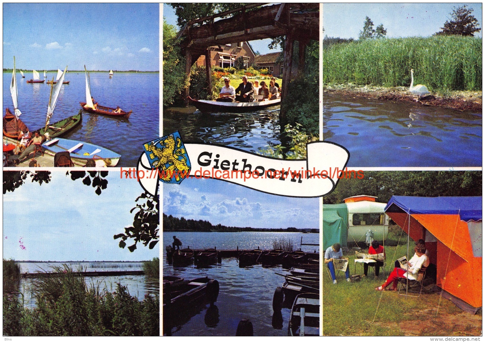 Groeten uit Giethoorn - uniek watersportgebied