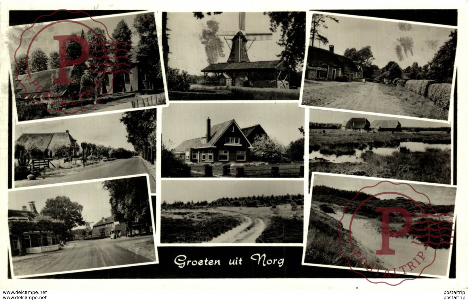 Groeten uit Norg DRENTHE HOLLAND HOLANDA NETHERLANDS