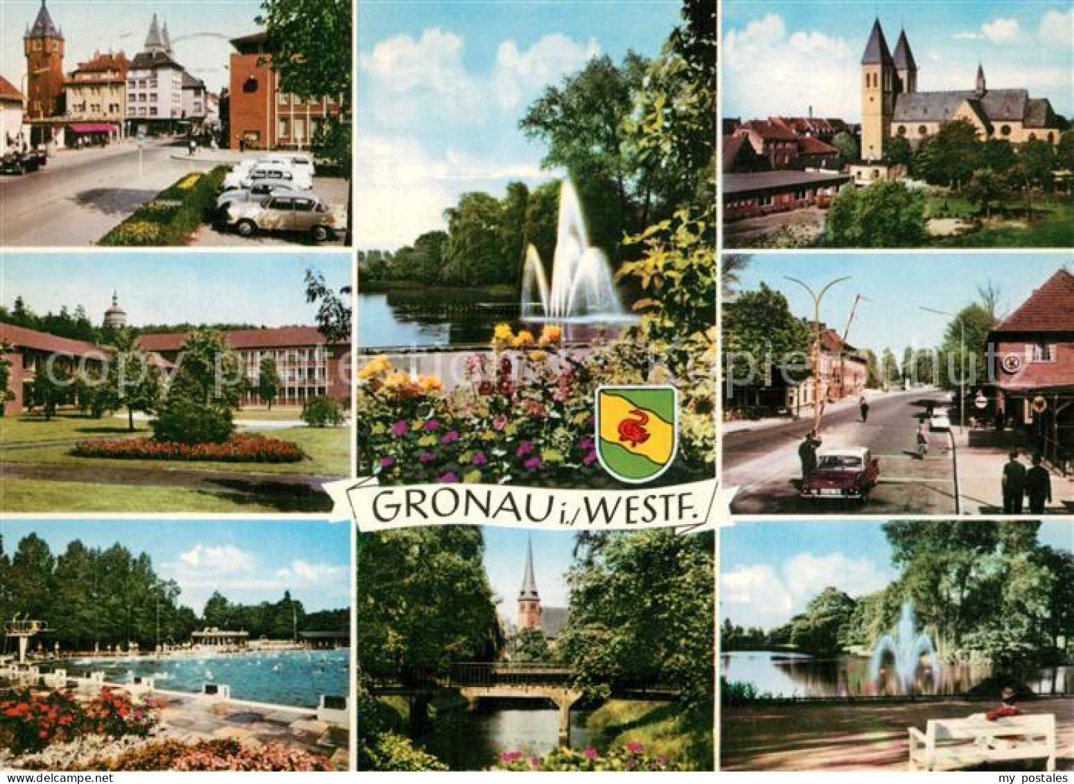 Gronau Westfalen Kirche Park Stadtpanoramen