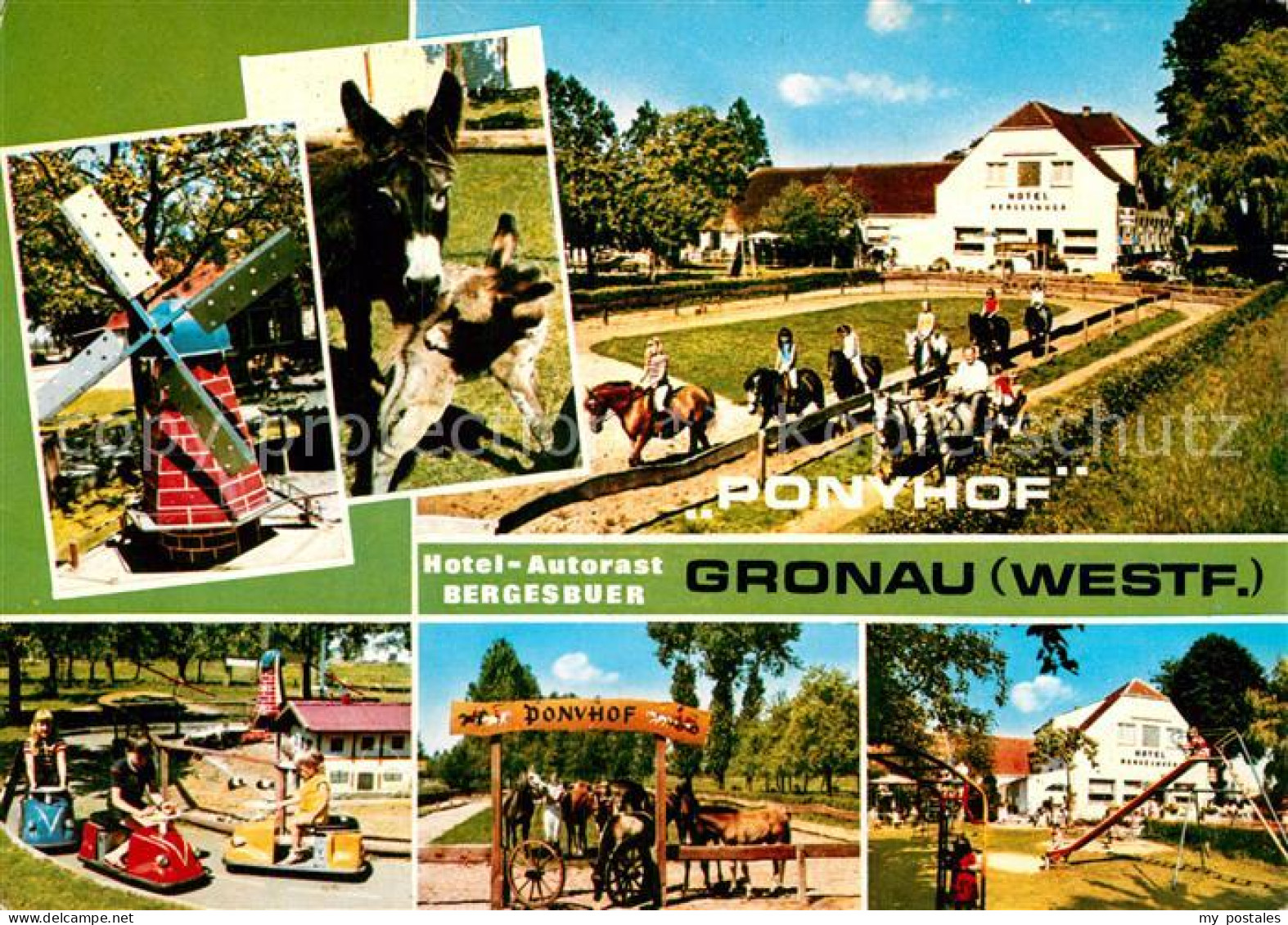 Gronau Westfalen Muehle Ponyreiten Gokarts Ponyhof Spielplatz