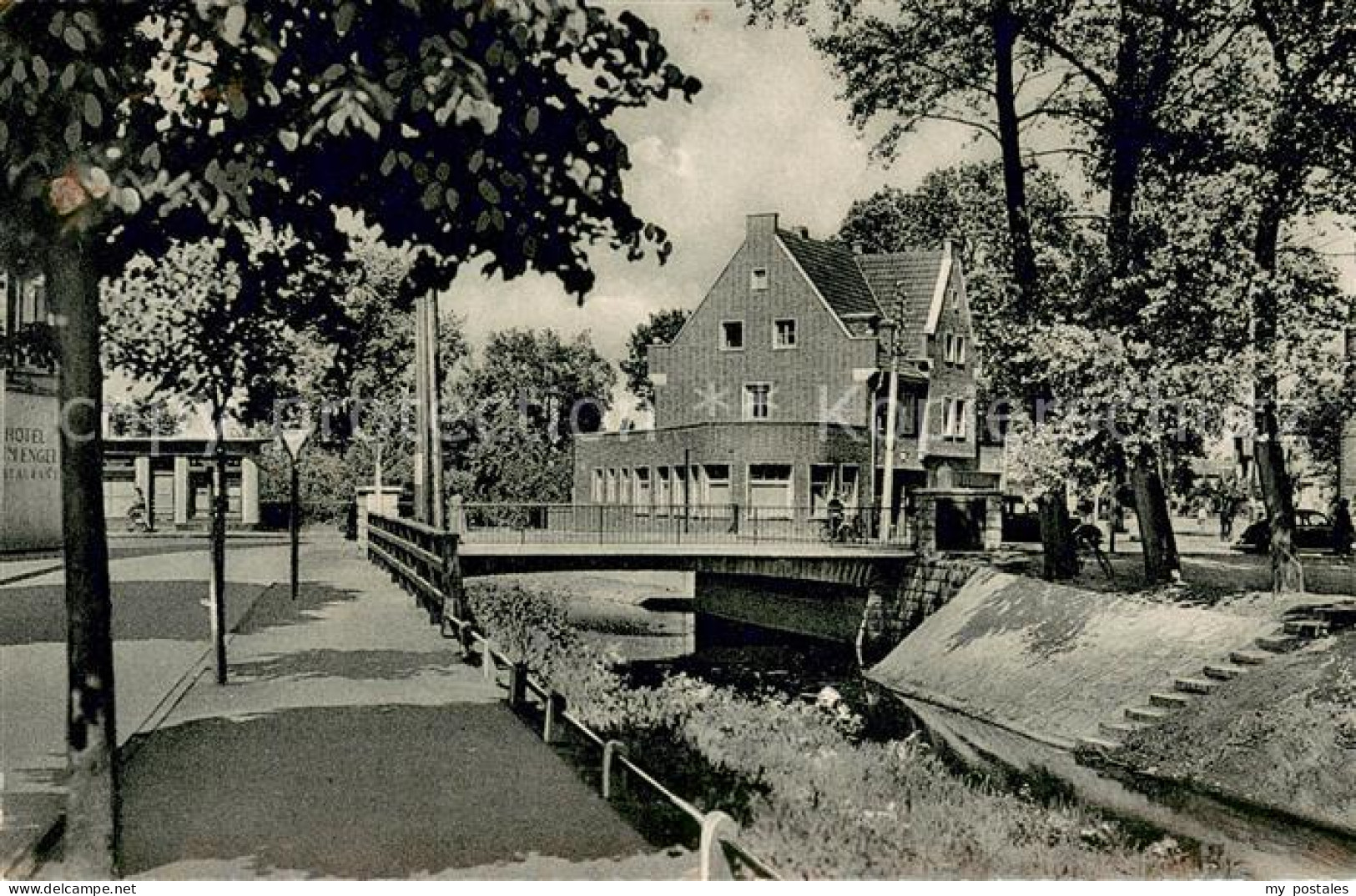 Gronau Westfalen Partie an der Umflut Hotel Zum Engel