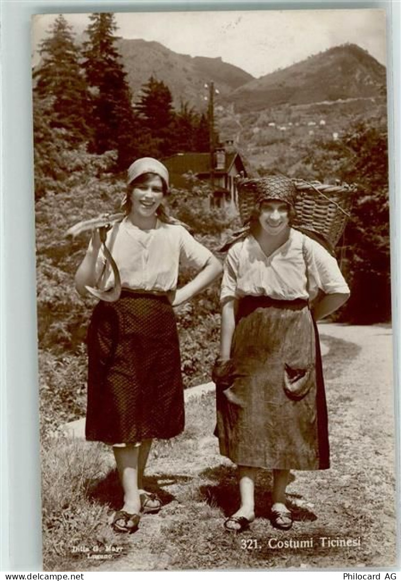 Grono Costumi Ticinesi Tracht Schweiz 1933 - 10218326