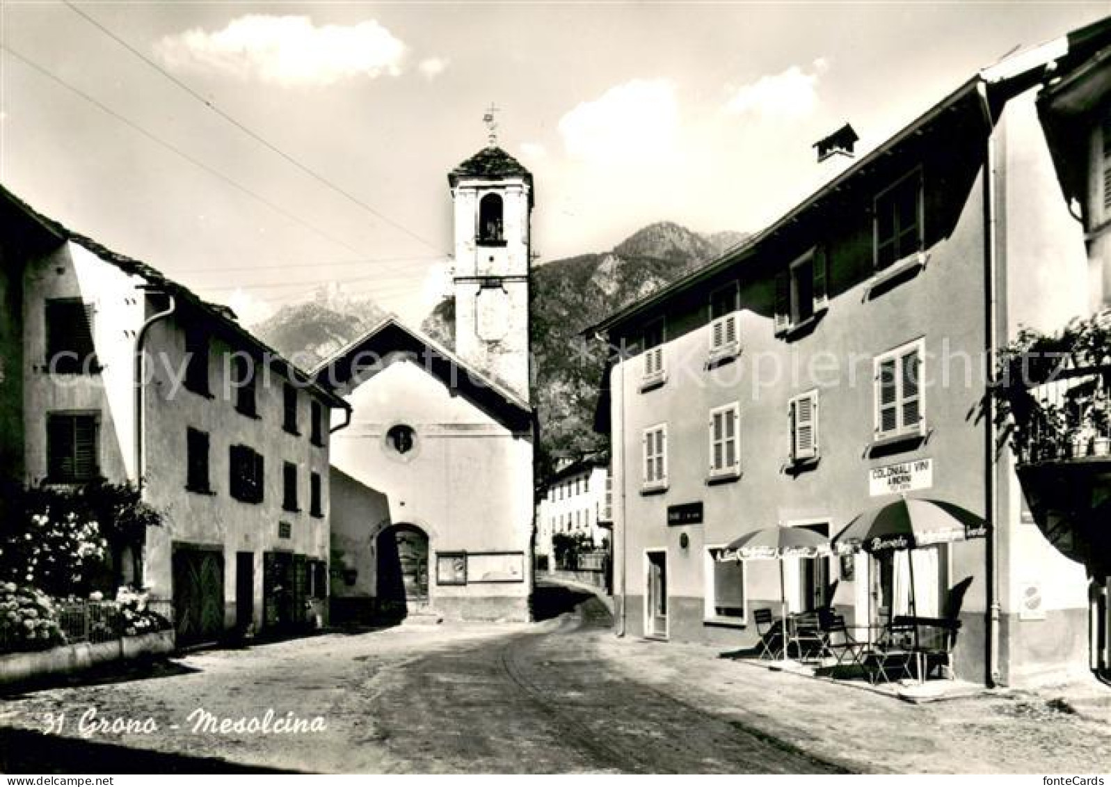 Grono Ortszentrum Kirche