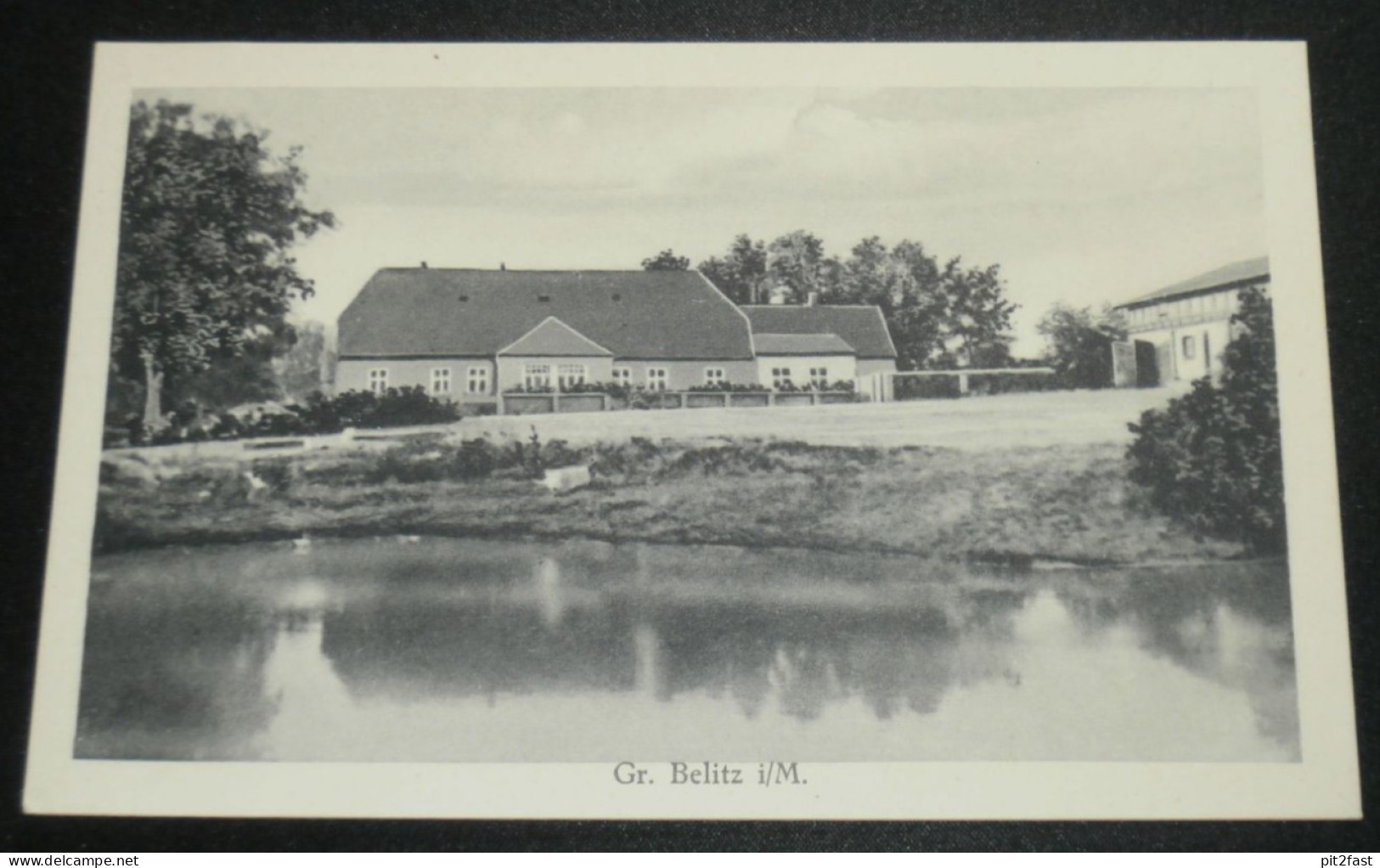 Groß Belitz b. Bützow , ca. 1920 , Schwaan , Mecklenburg , Ansichtskarte , AK !!