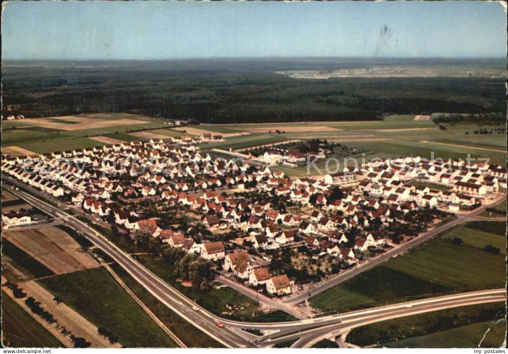 Gross-Gerau Fliegeraufnahme