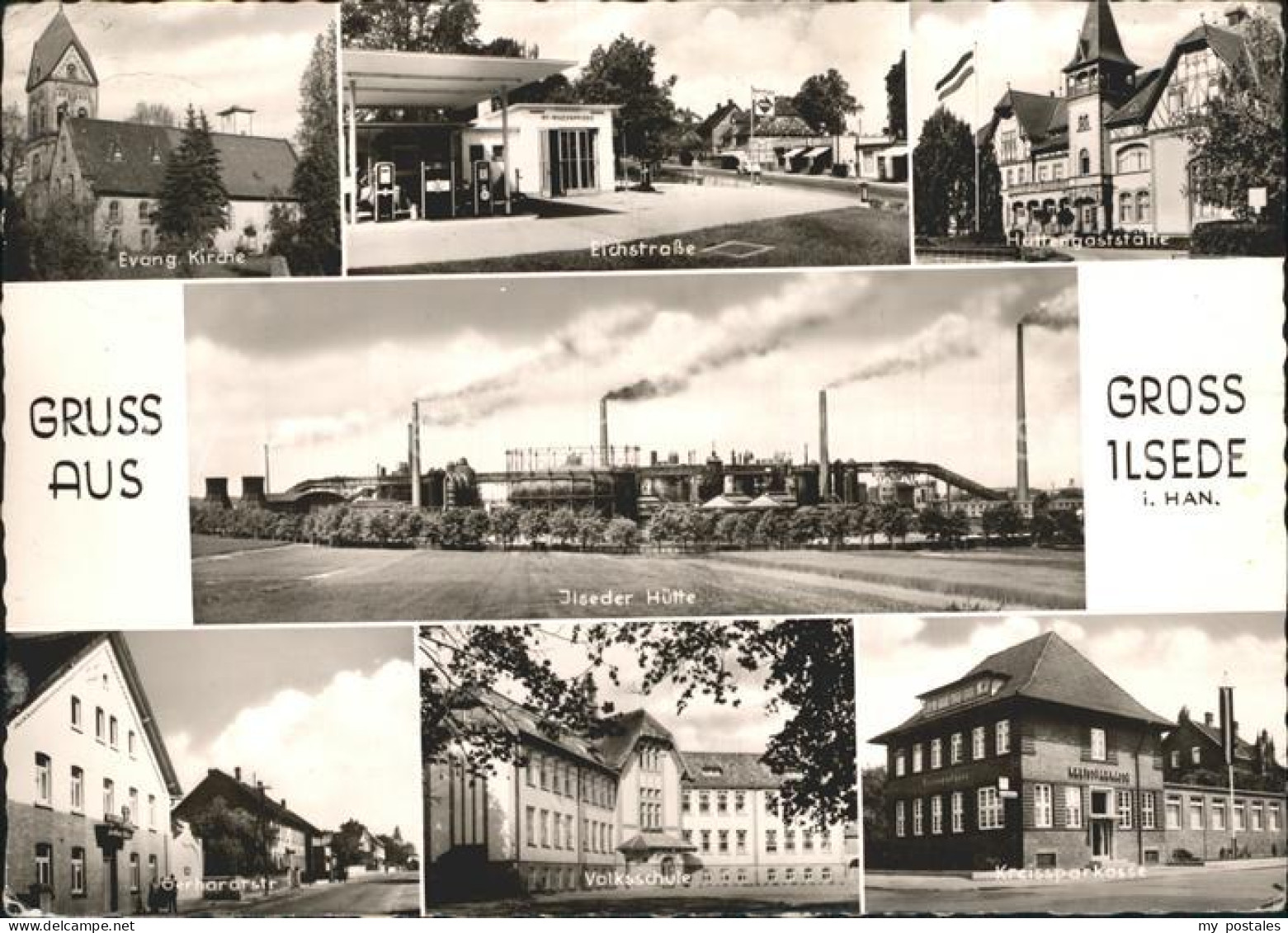 Gross-Ilsede Eichstrasse Evangelische Kirche Ilseder Huette