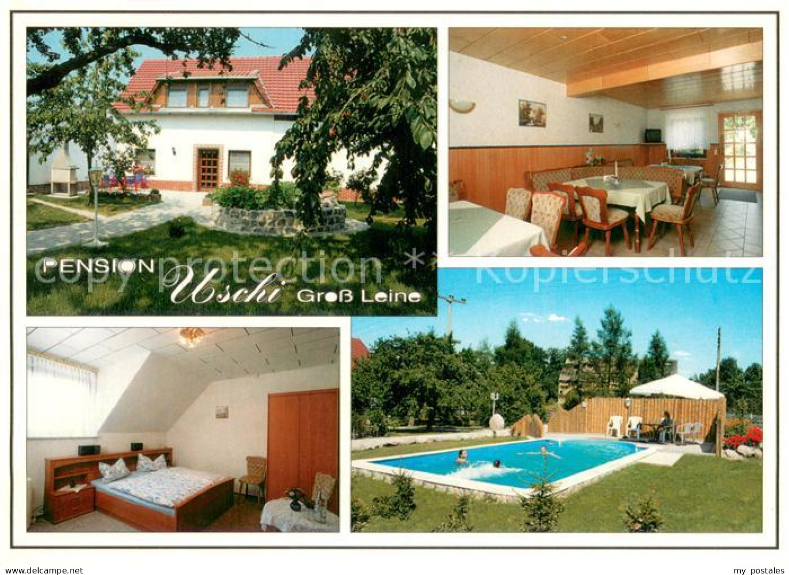 Gross Leine Pension Uschi Fremdenzimmer Gastraum Swimming Pool