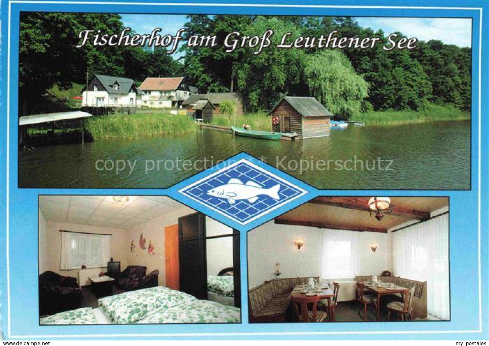 Gross Leuthen Grossleuthen Dahme-Spreewald Fischerhof am Gross Leuthener See Fre