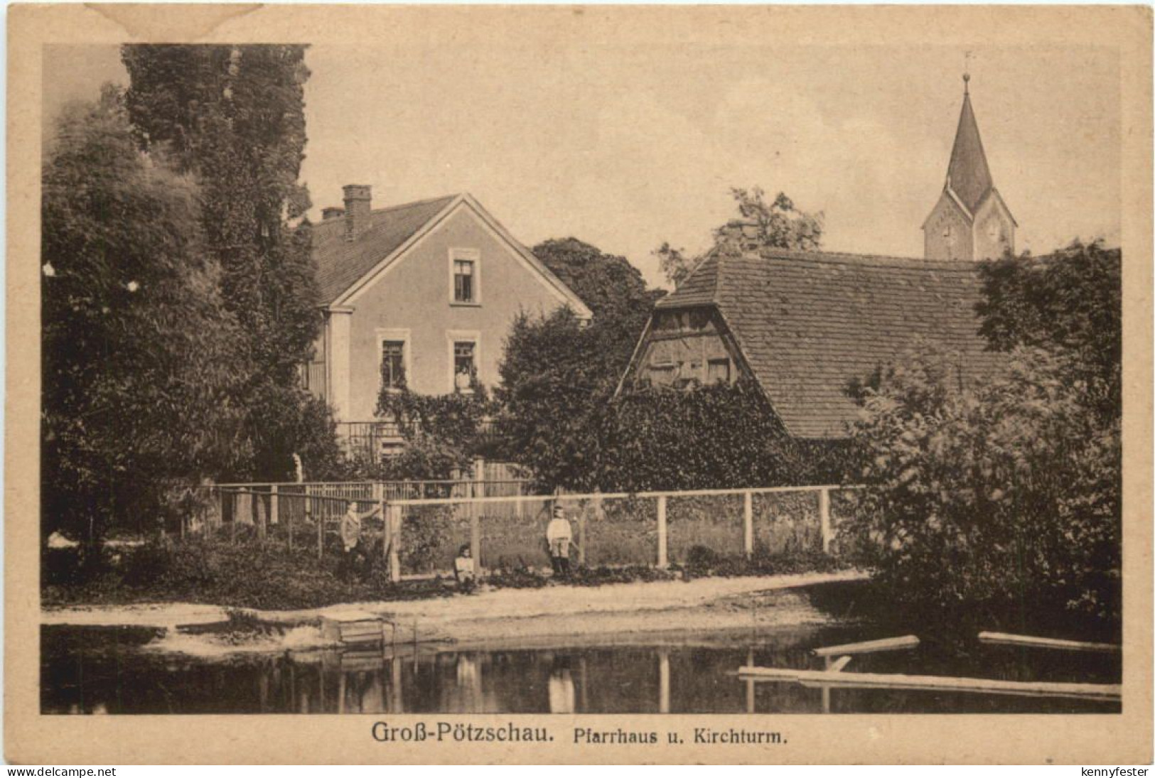Groß-Pötzschau - Pfarrhaus - Rötha