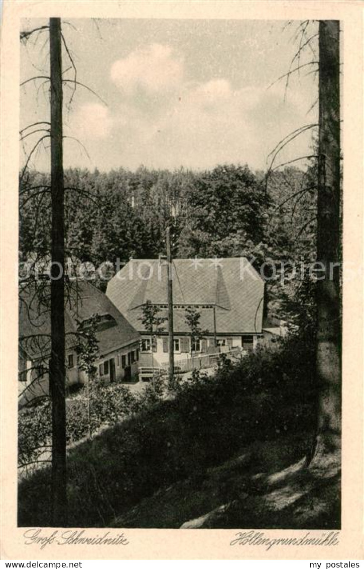 Gross-Schweidnitz Grossschweidnitz Loebau Hoellengrundmuehle