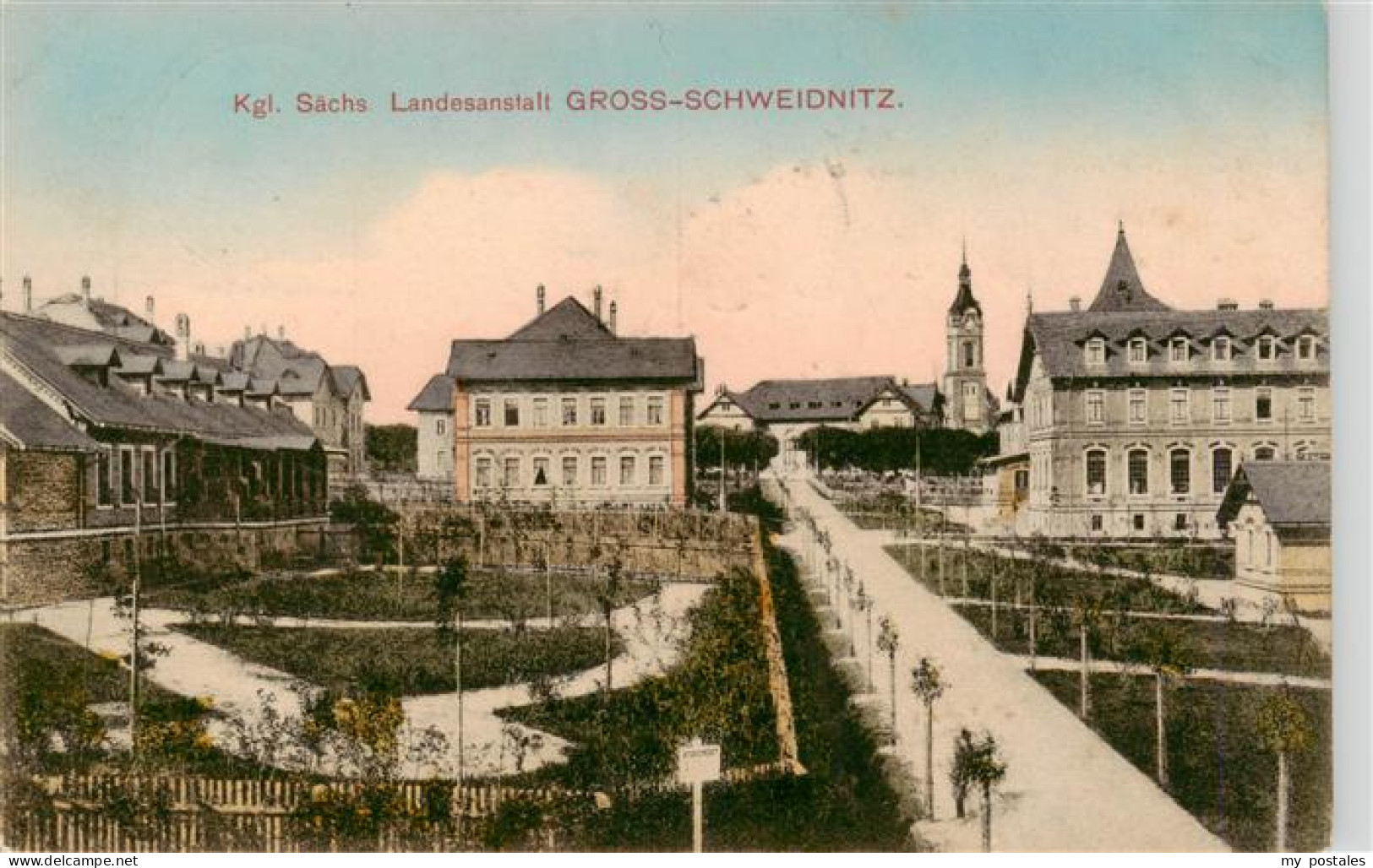 Gross-Schweidnitz Grossschweidnitz Loebau Sachsen Kgl Saechs Landesanstalt