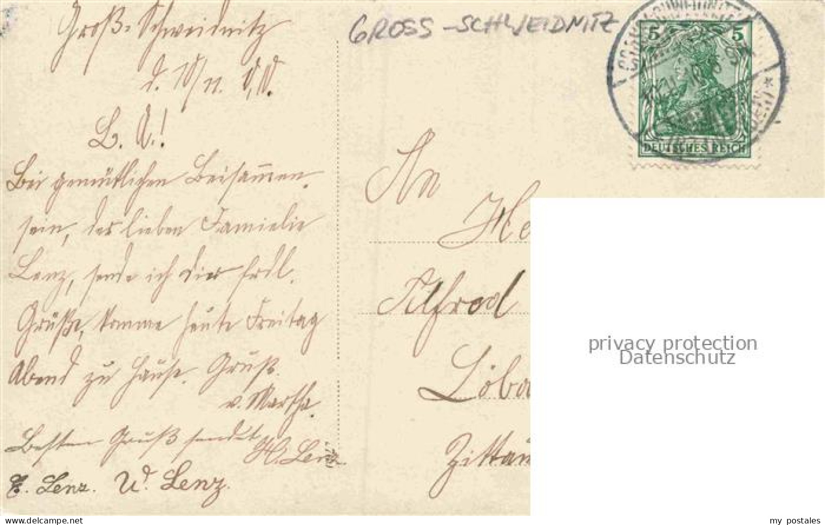 Gross-Schweidnitz Grossschweidnitz Loebau Sachsen Waldpartie