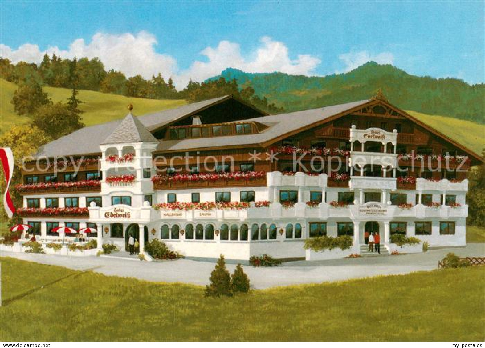 Grossarl Hotel Edelweiss Kuenstlerkarte