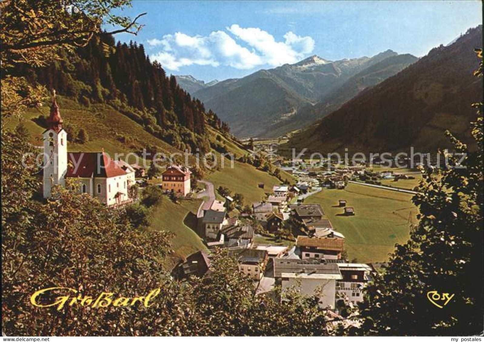 Grossarl Panorama mit Kirche