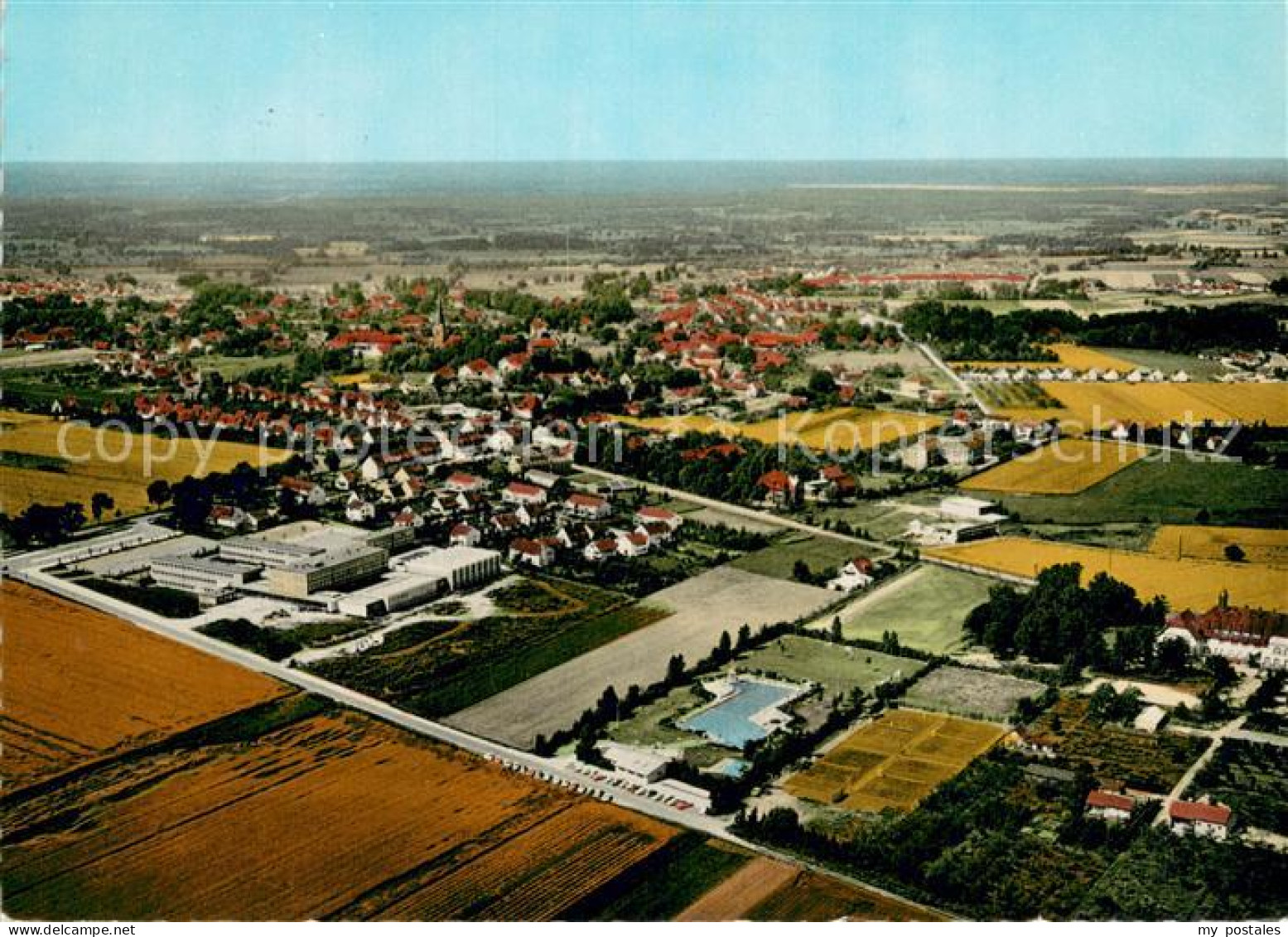 Grossburgwedel Fliegeraufnahme