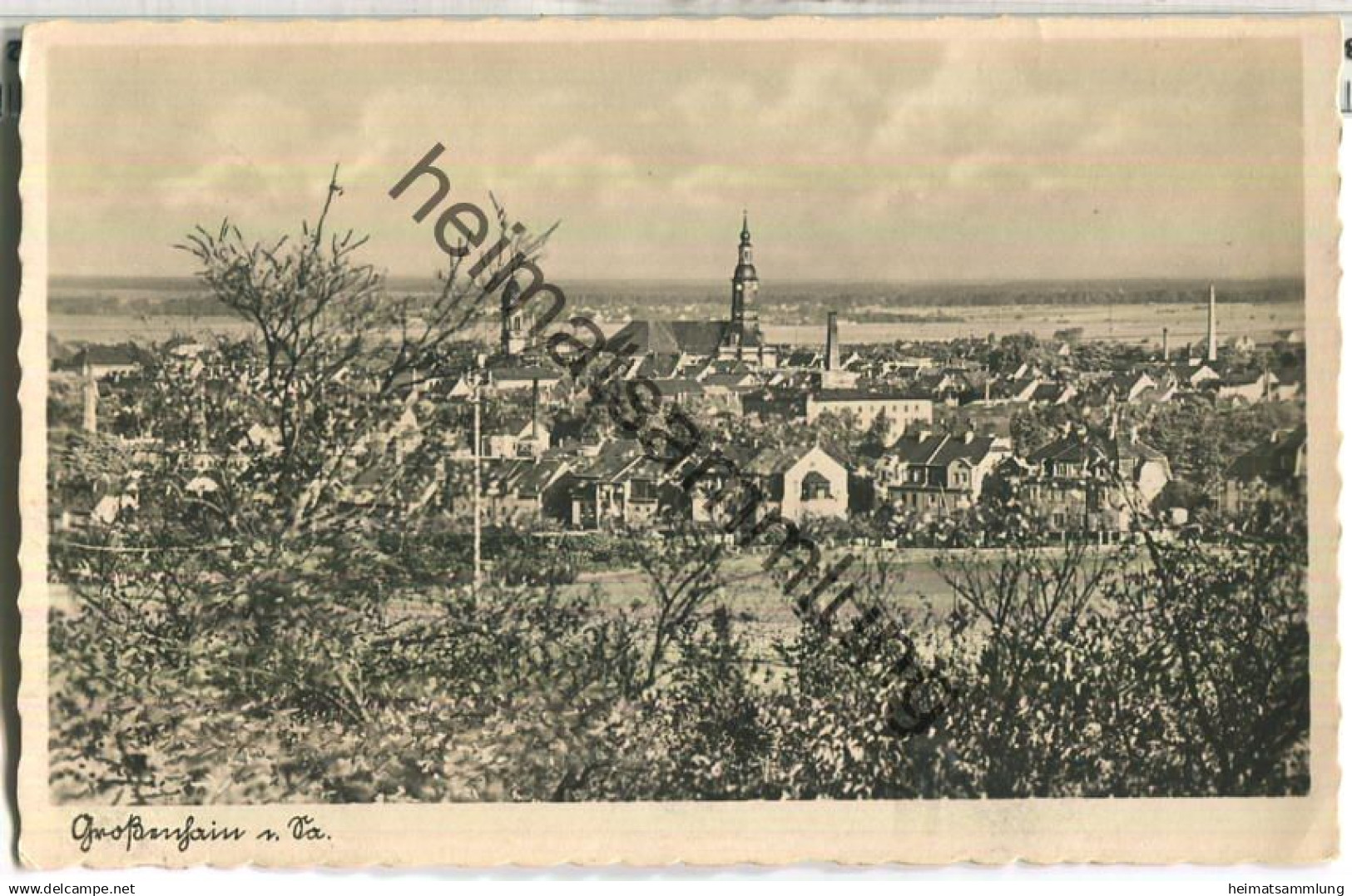 Grossenhain - Foto-Ansichtskarte - Verlag R. & A. Adam Dresden - Feldpost