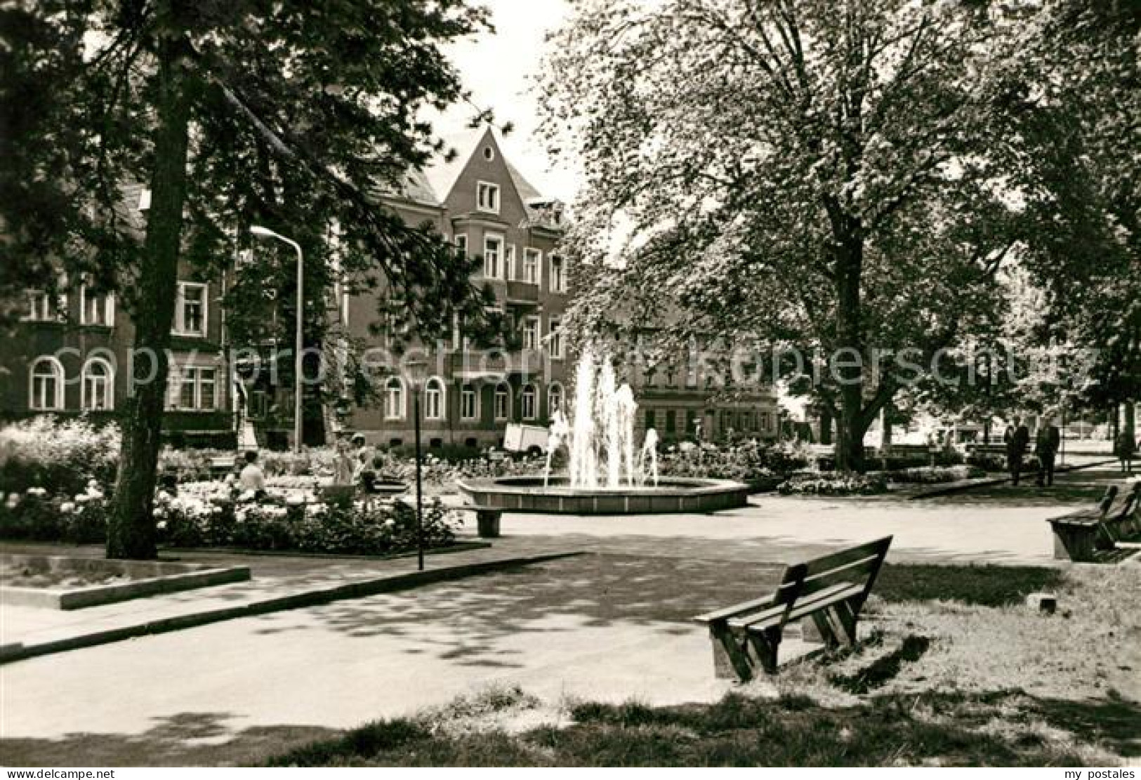 Grossenhain Sachsen Anlagen an der Karl-Maria von Weber-Allee