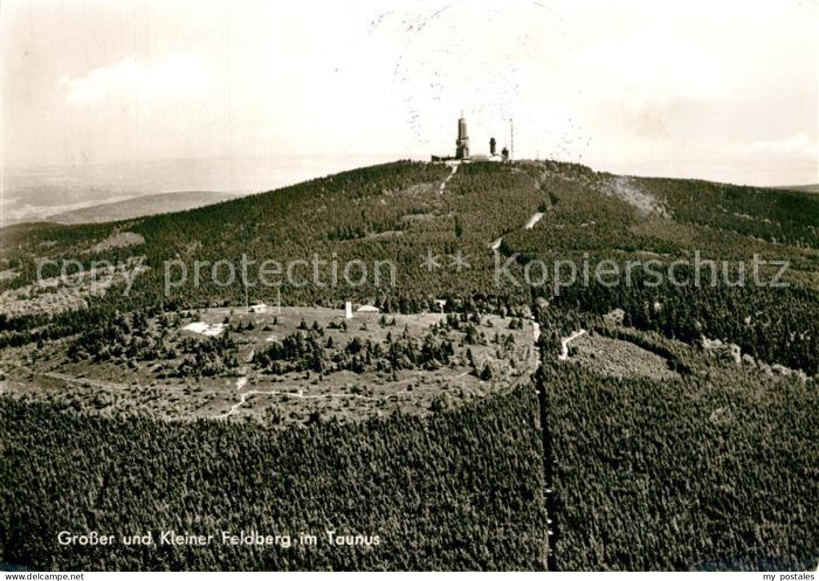 Grosser Feldberg Taunus Kleiner Feldberg Panorama
