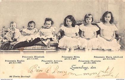 Luxembourg - Famille Grand-Ducale - Les princesses - Ed. Charles Bernhoeft 231