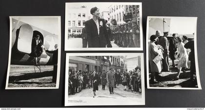 Luxembourg joli lot de 4 photos / cartes postales Charlotte Liberation Royalty (détail dans mon shop)