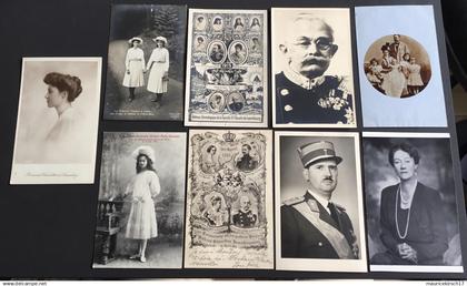 Luxembourg joli lot de 9 cartes postales de la famille Grand-Ducale Royalty Königshaus Adel (détail dans mon shop)