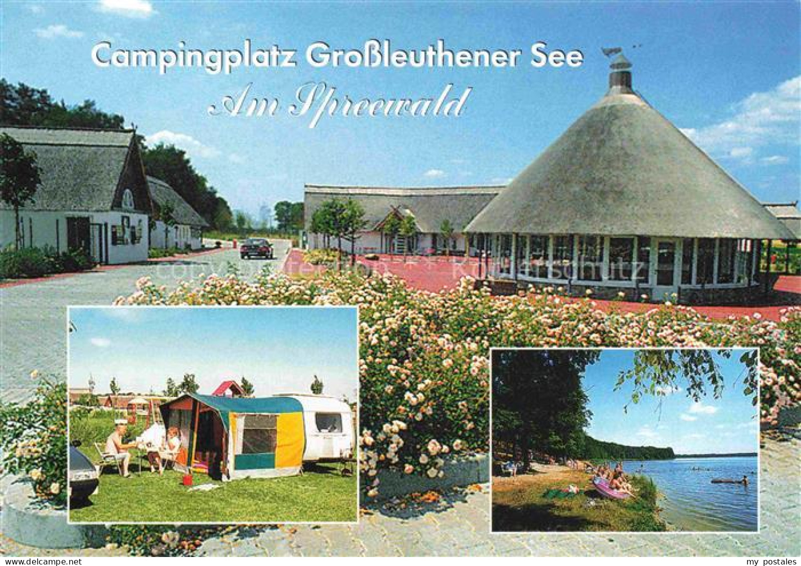 Grossleuthen Gross Leuthen Dahme-Spreewald Campingplatz Grossleuthener See Am Sp