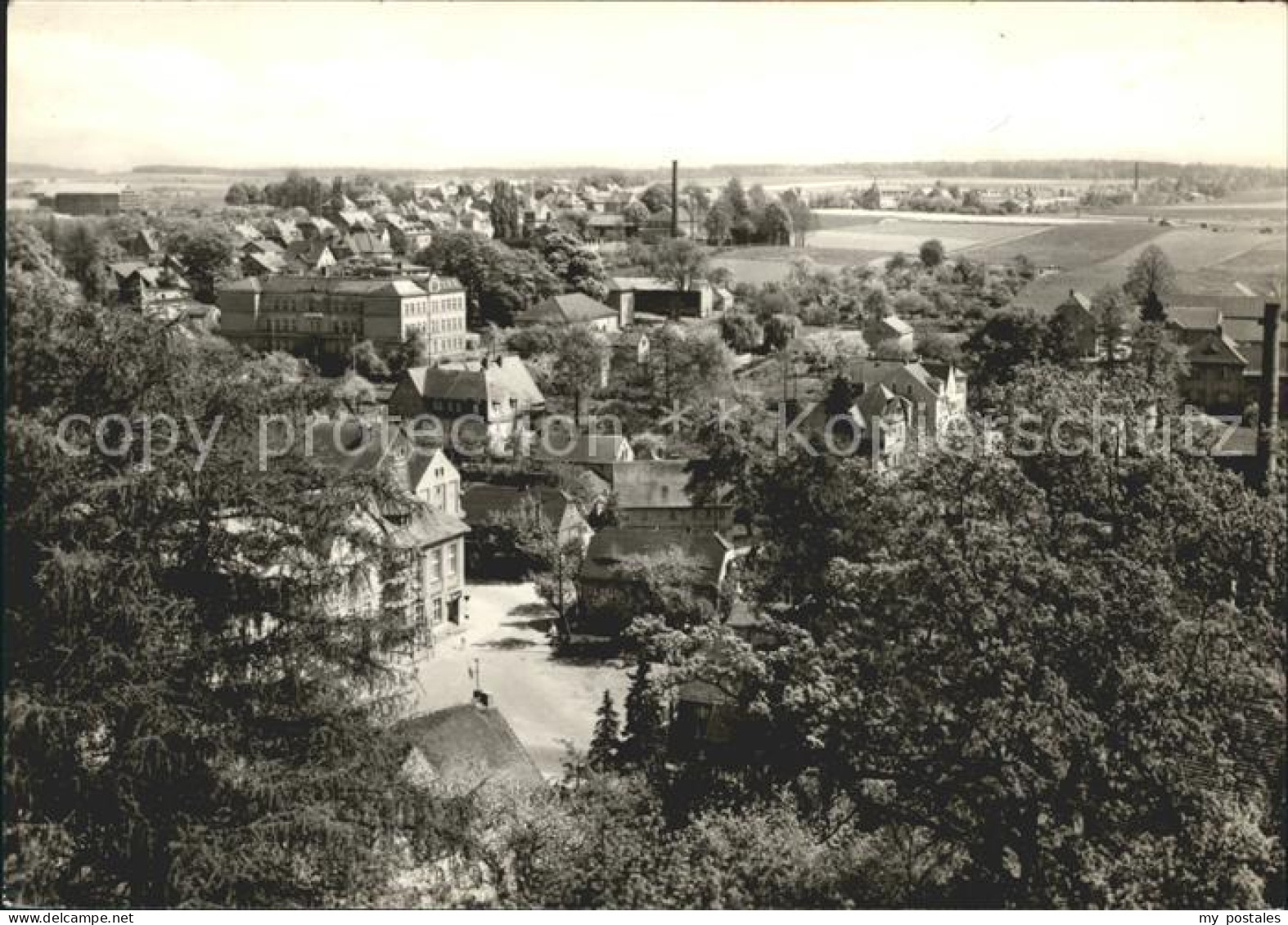 Grossroehrsdorf Sachsen Teilansicht