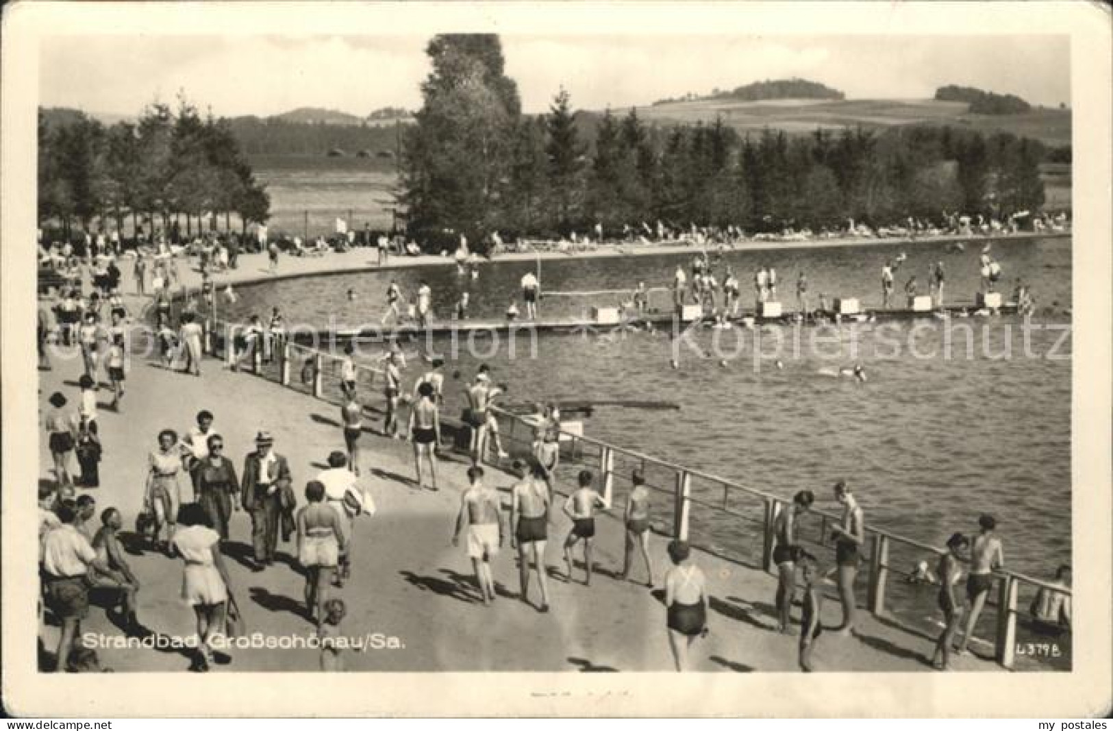 Grossschoenau Sachsen Strandbad