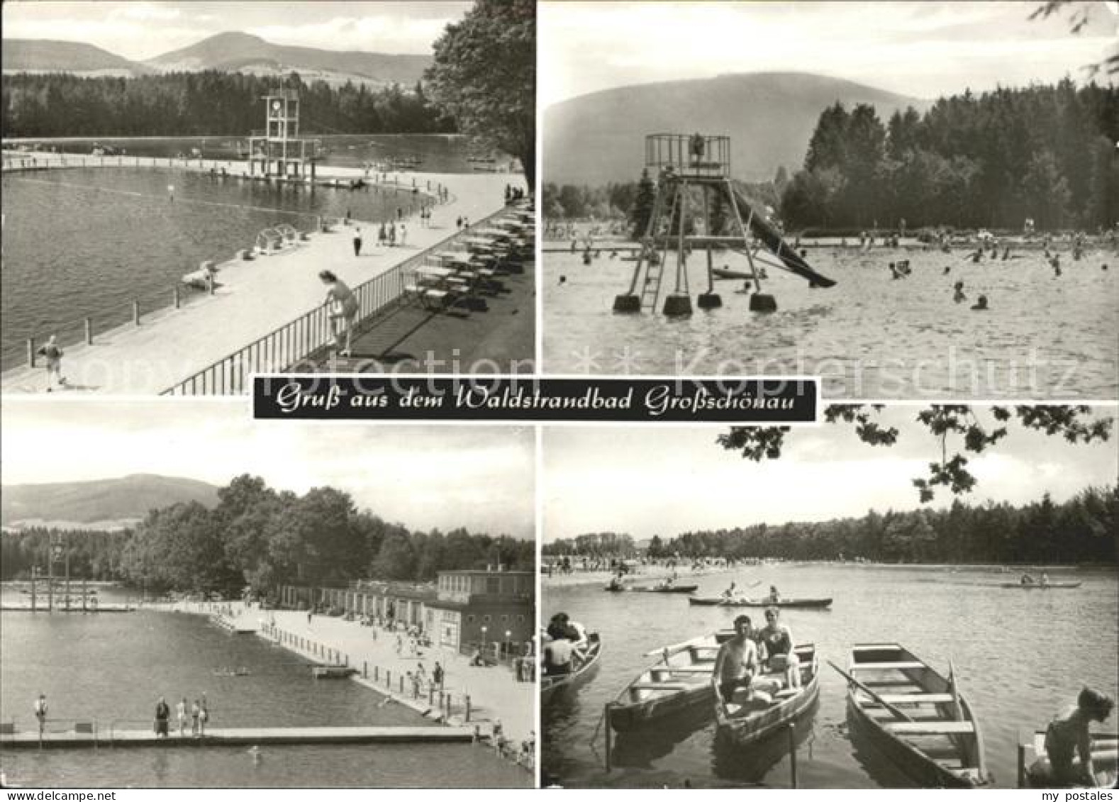 Grossschoenau Sachsen Strandbad