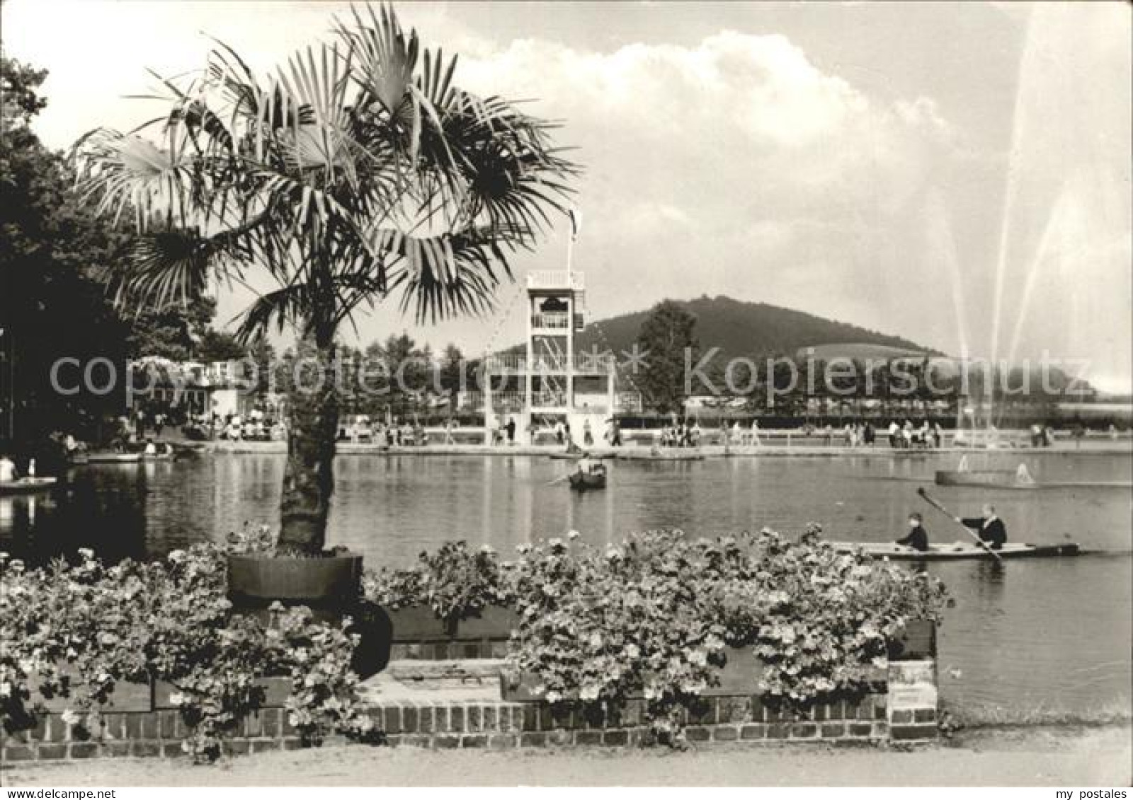 Grossschoenau Sachsen Waldbad Kajak