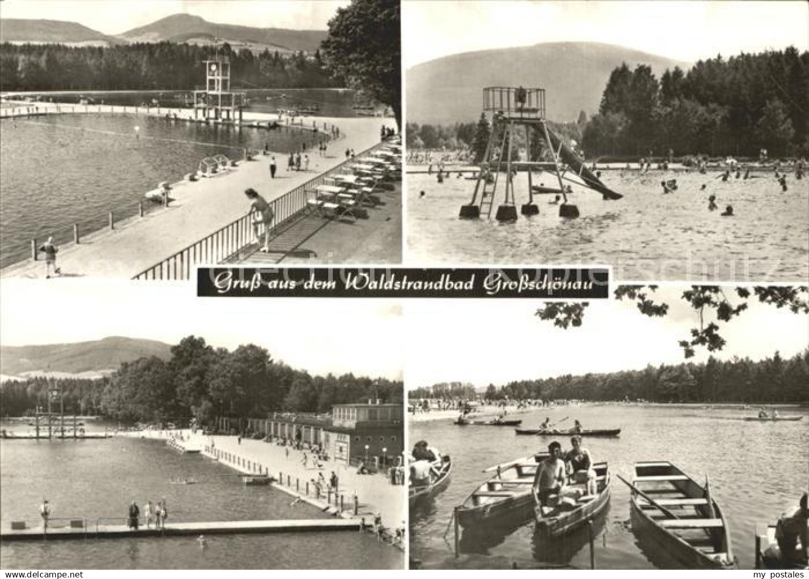 Grossschoenau Sachsen Waldstrandbad