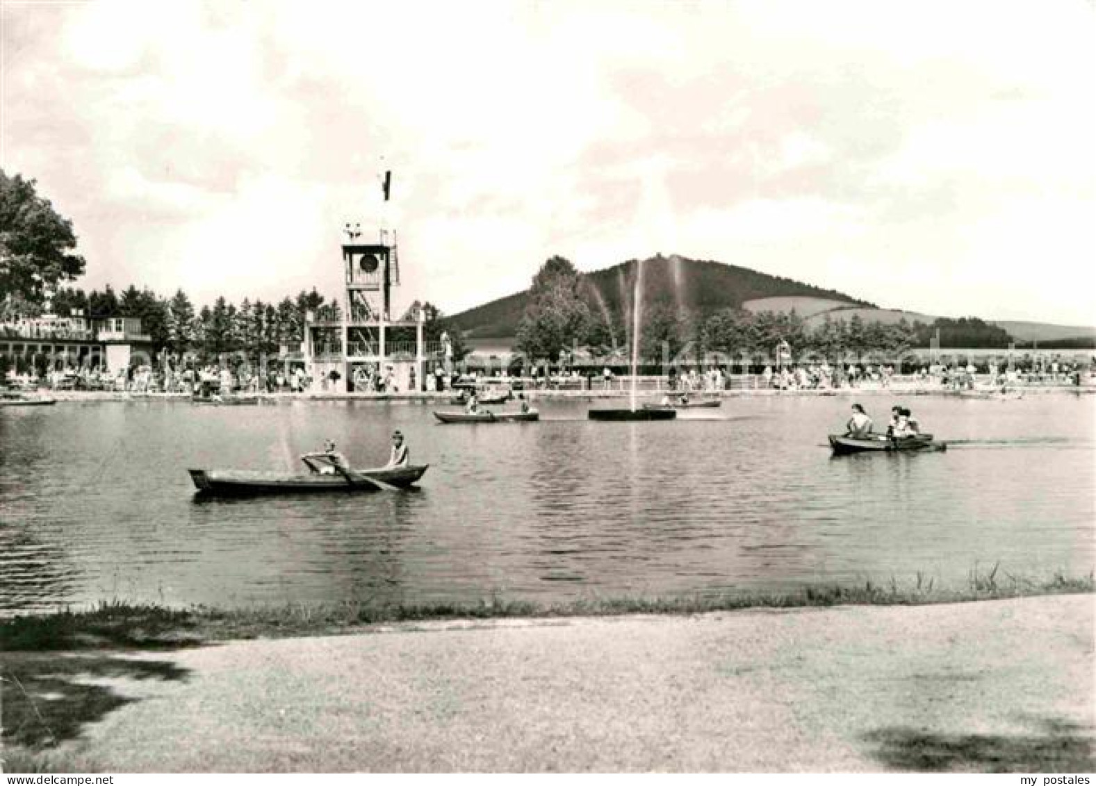 Grossschoenau Sachsen Waldstrandbad