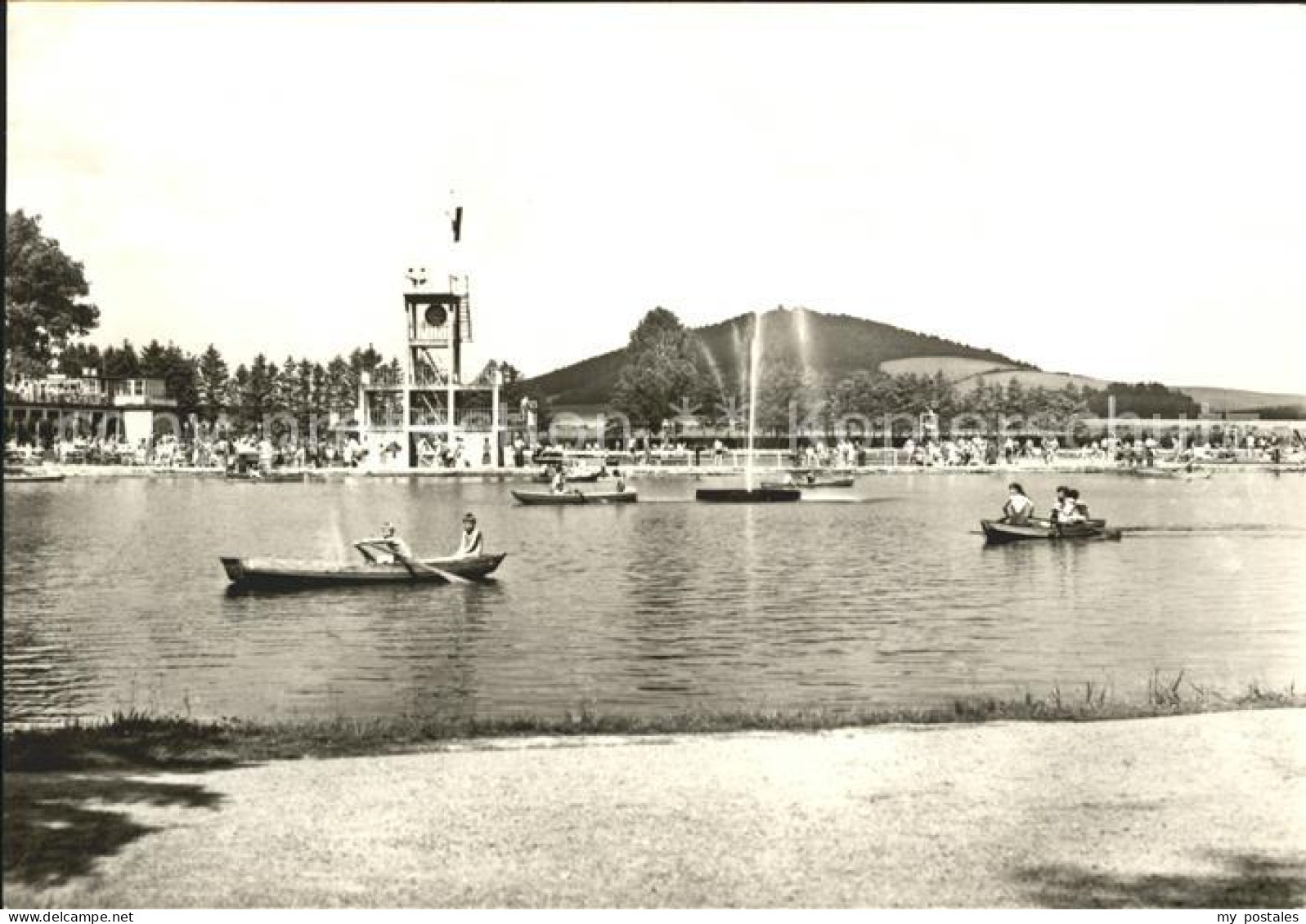 Grossschoenau Sachsen Waldstrandbad