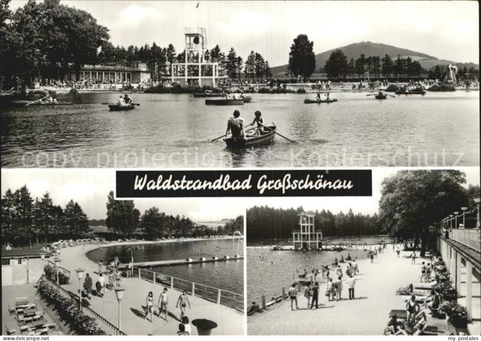 Grossschoenau Sachsen Waldstrandbad