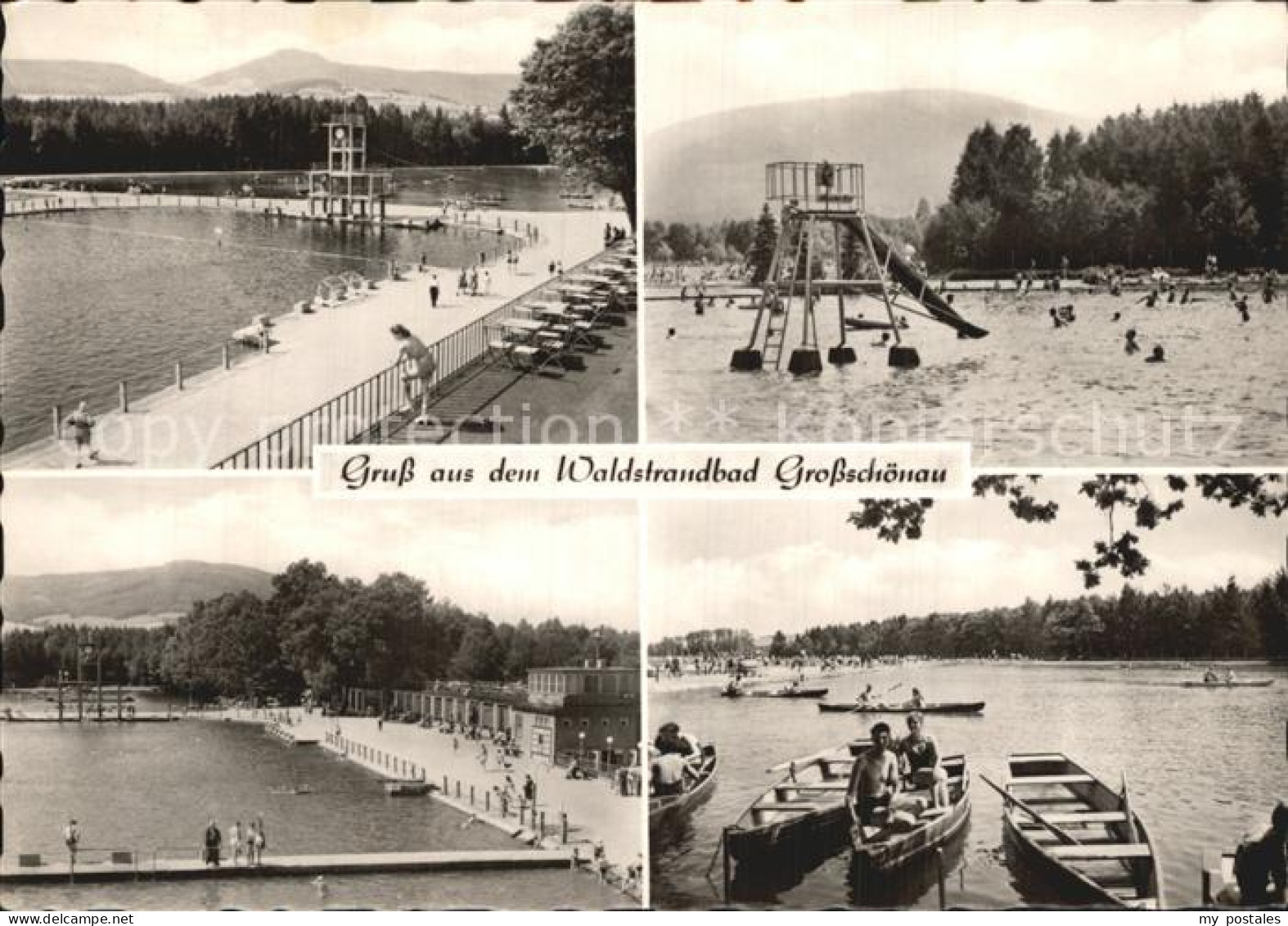 Grossschoenau Sachsen Waldstrandbad
