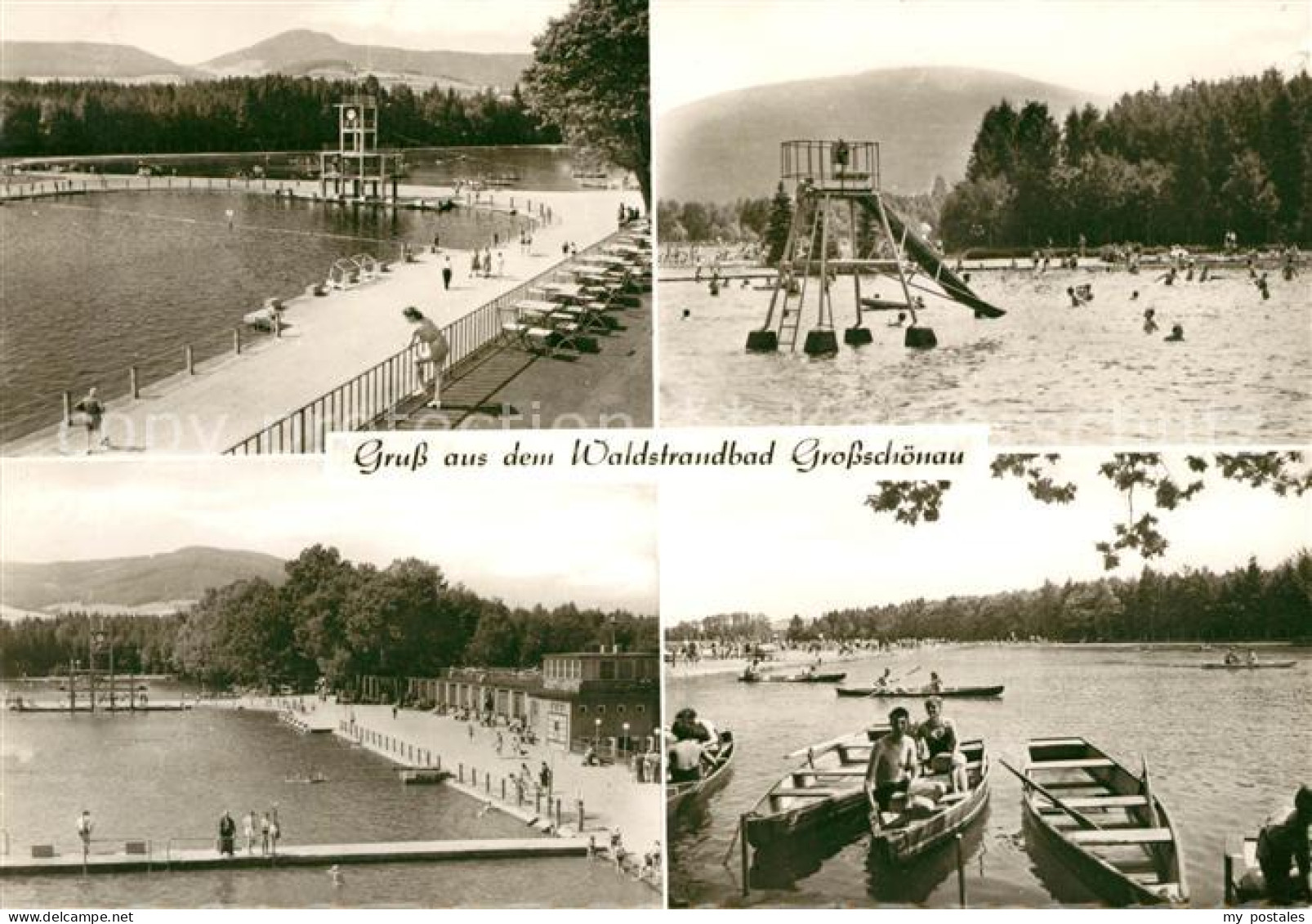Grossschoenau Sachsen Waldstrandbad