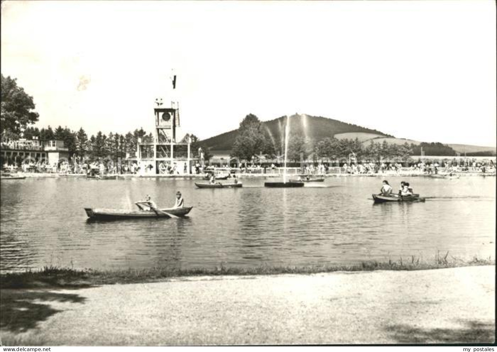 Grossschoenau Sachsen Waldstrandbad