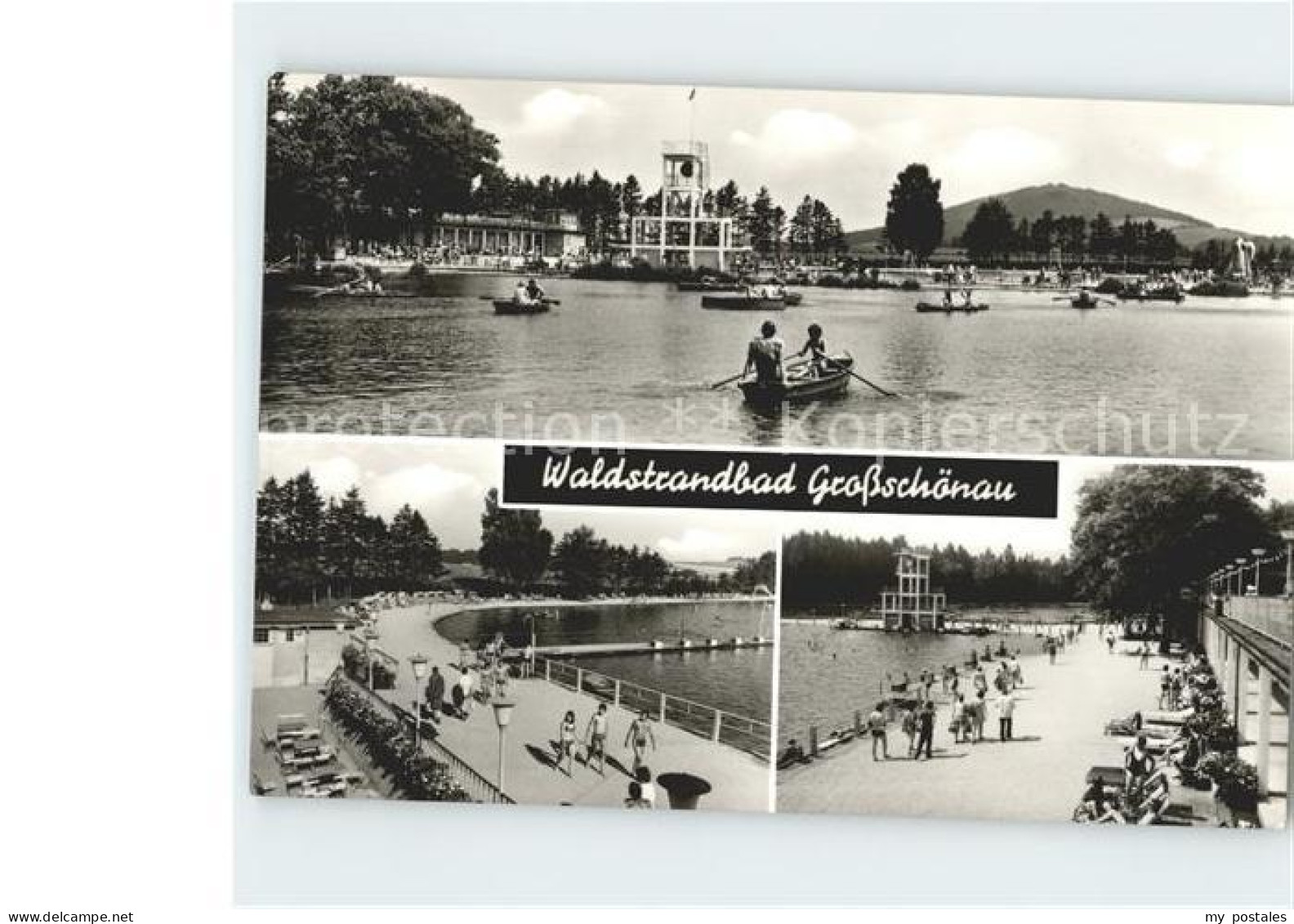 Grossschoenau Sachsen Waldstrandbad