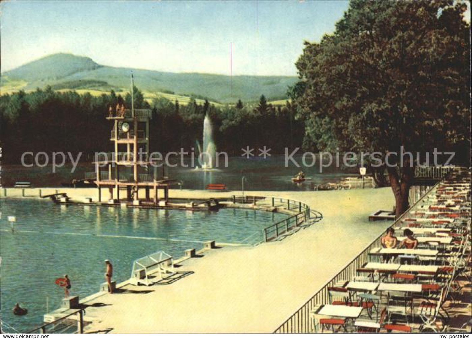 Grossschoenau Sachsen Waldstrandbad