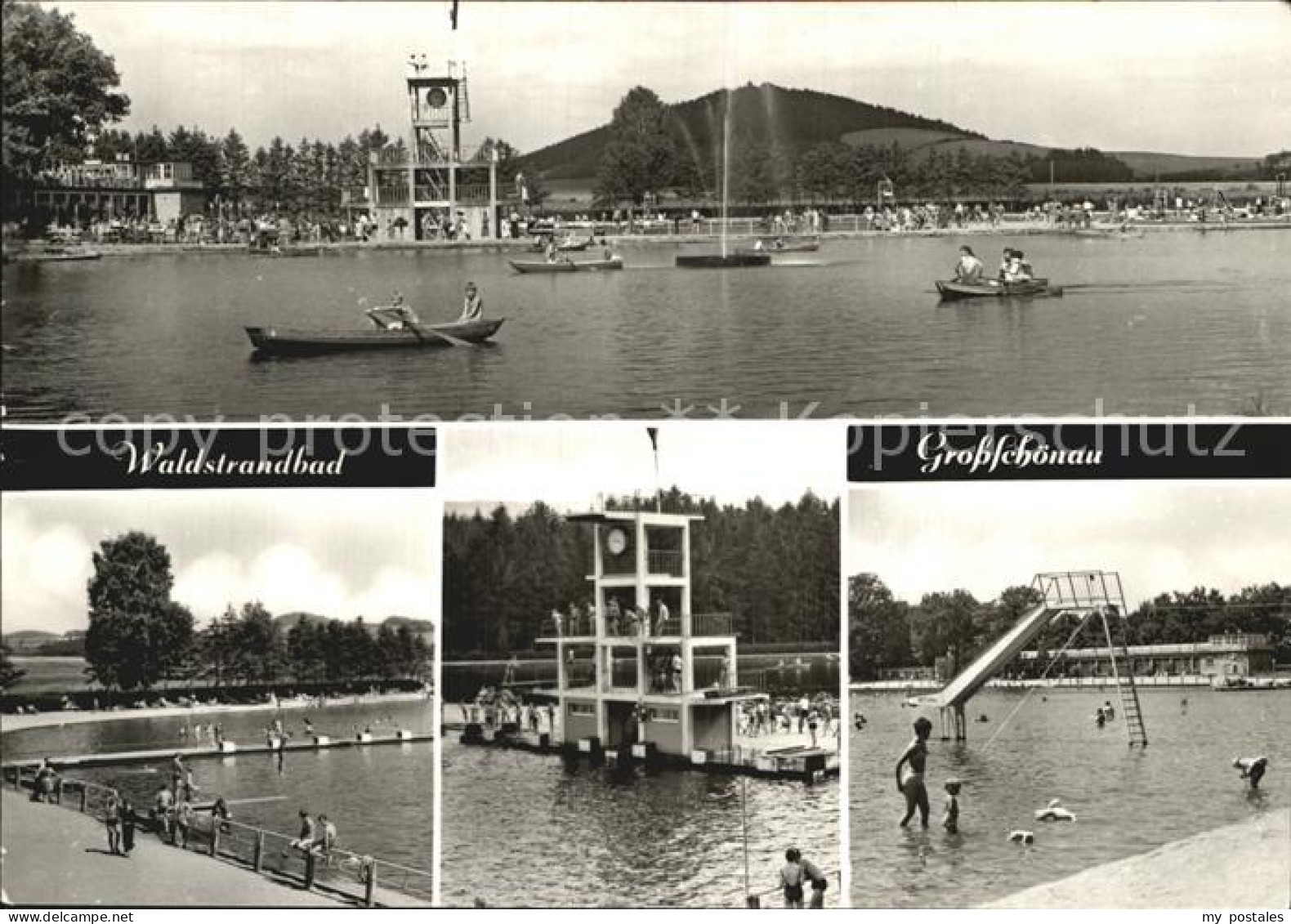Grossschoenau Sachsen Waldstrandbad