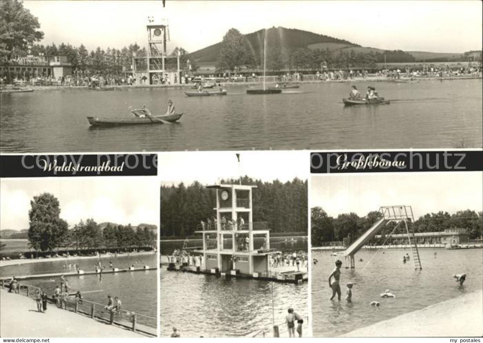 Grossschoenau Sachsen Waldstrandbad