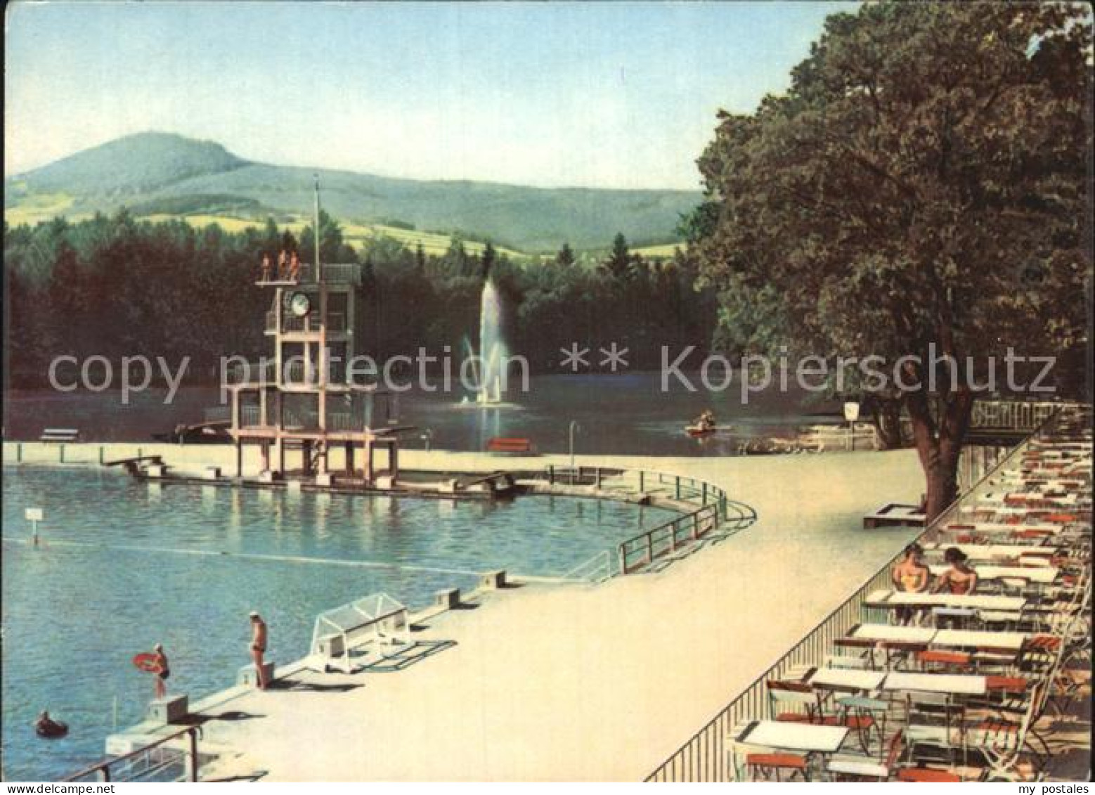Grossschoenau Sachsen Waldstrandbad