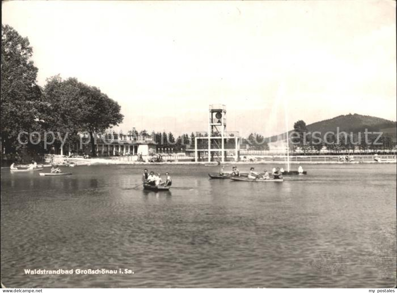 Grossschoenau Sachsen Waldstrandbad