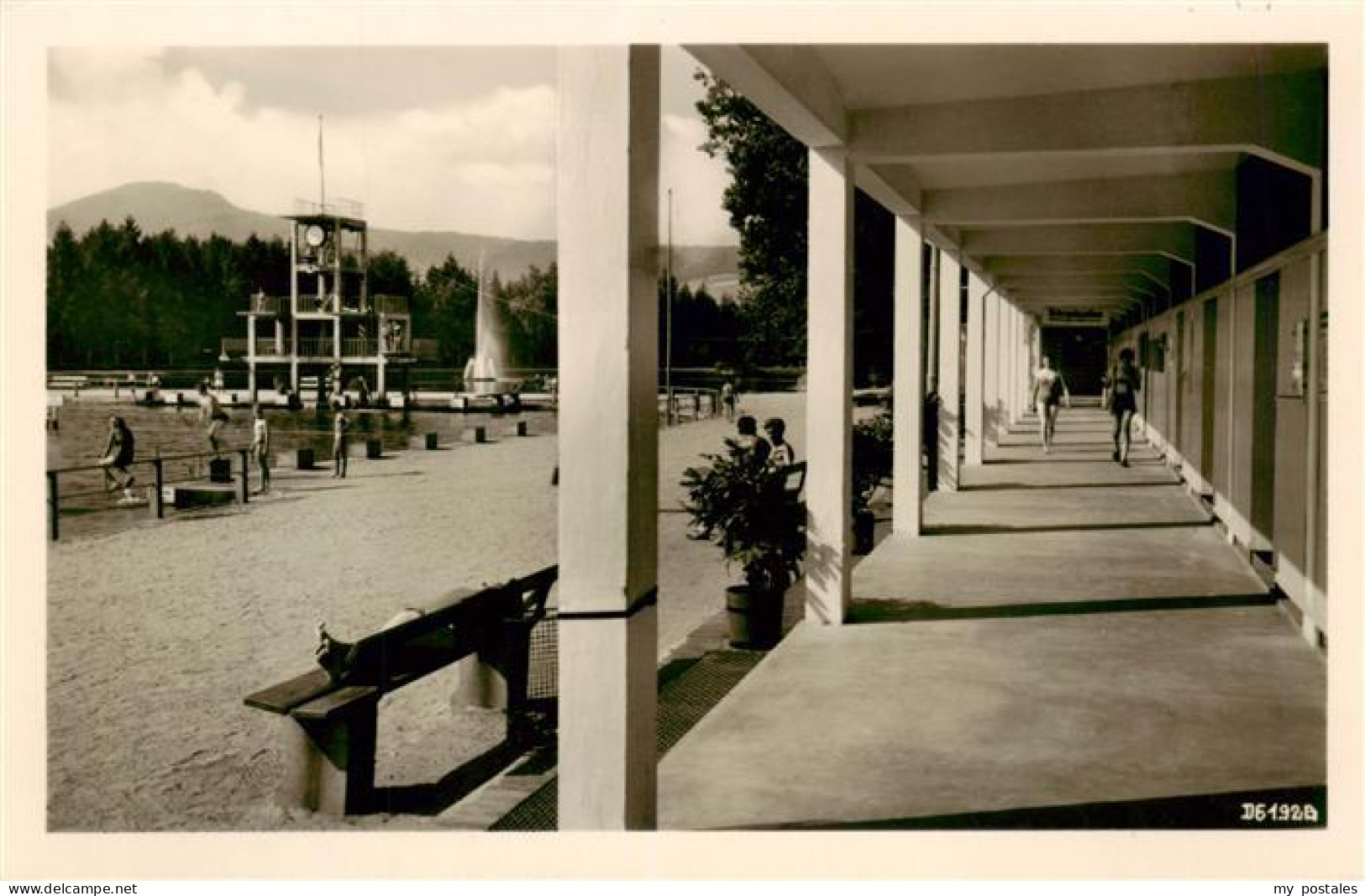 Grossschoenau Sachsen Waldstrandbad