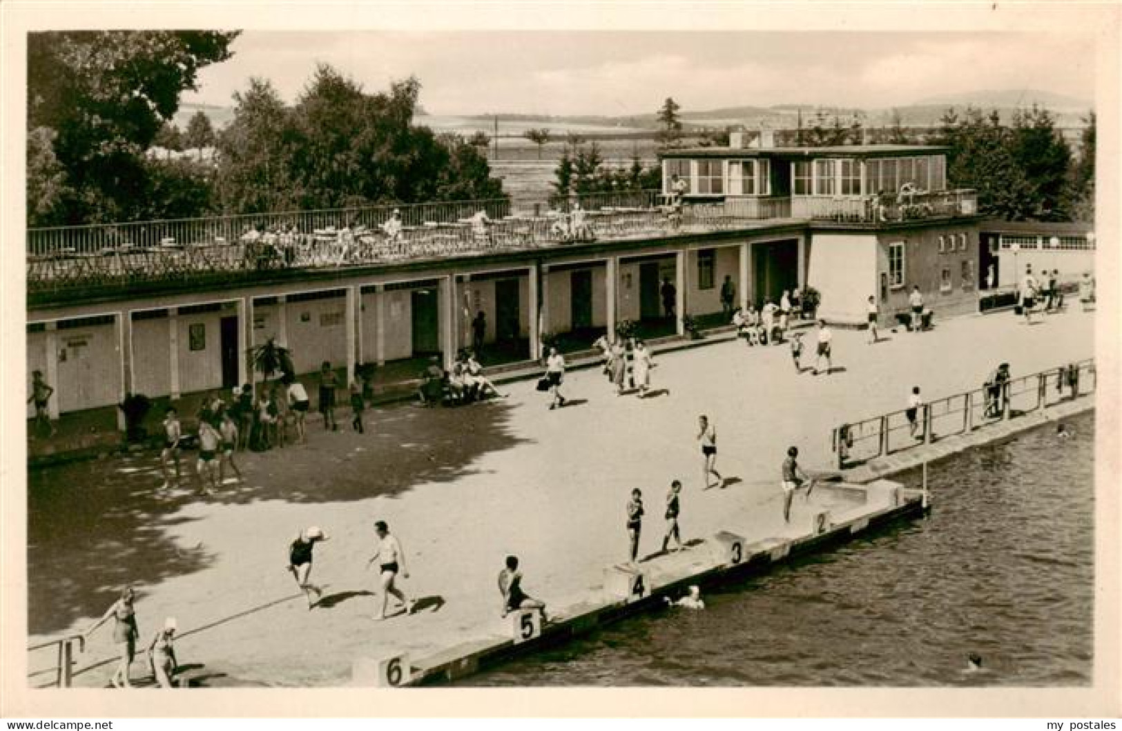 Grossschoenau Sachsen Waldstrandbad