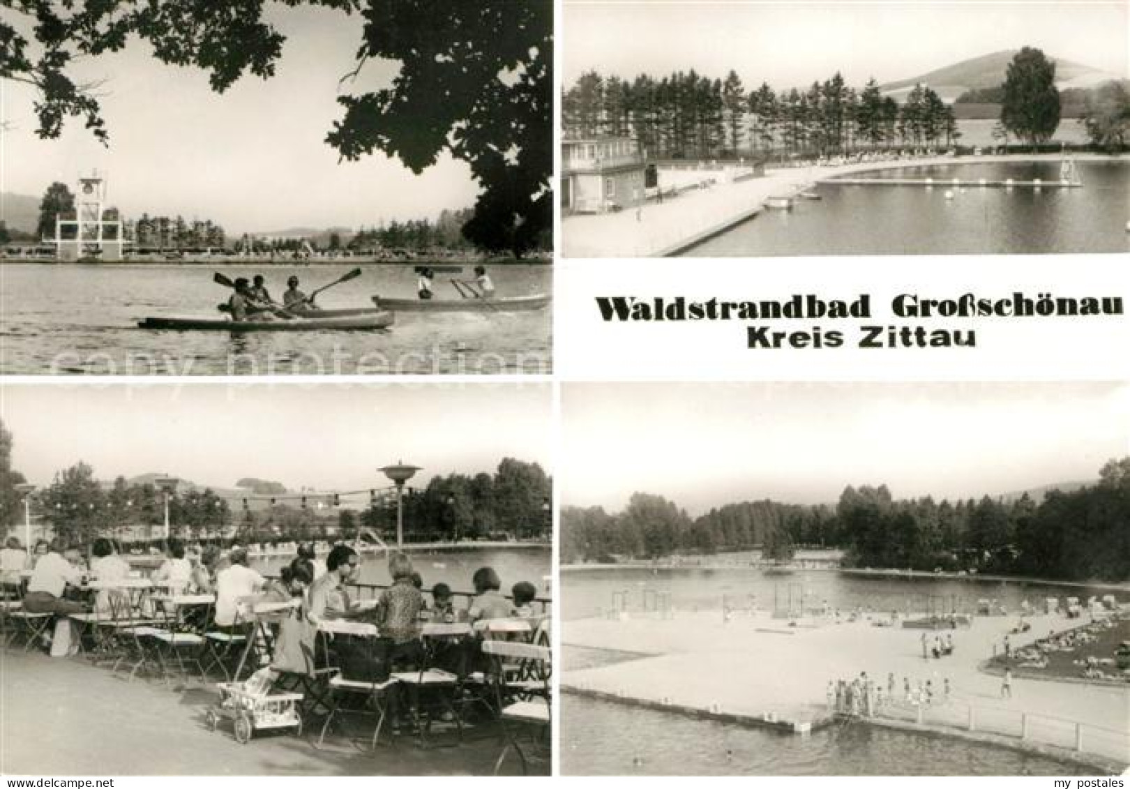 Grossschoenau Sachsen Waldstrandbad Details